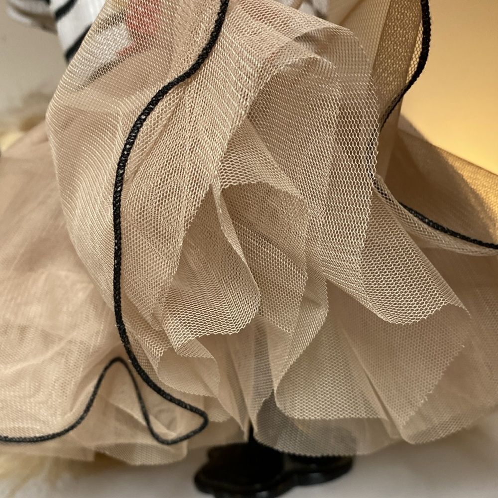 Teddy Bear Tulle Skirt Dog Dress - Picture 2 of 7